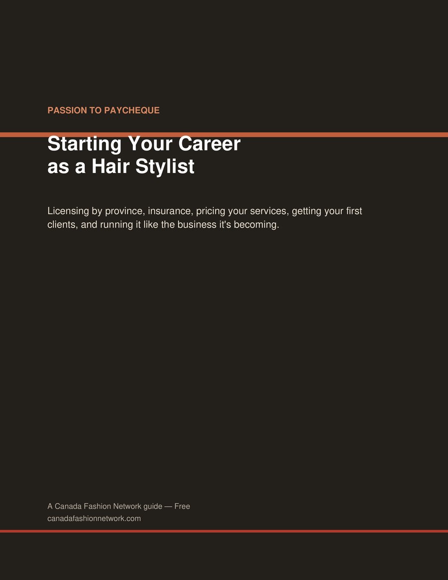 You're Great With Hair. Here's How to Actually Make It a Business